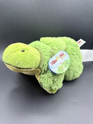Pillow Pets Pee-Wees Tardy Turtle Green Plush Stuffed Animal Travel Toy 11'' NWT
