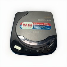 VTG Sanyo Portable Personal CD Player CDP-41 Bassxpander Tested Working 1994