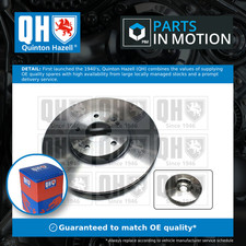 2x Brake Discs Pair Vented fits HYUNDAI SANTA FE Mk2, Mk3 2.2D Front 2006 on Set