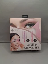 Prescott & Taylor Full Face Makeup Stencil Set 8 Styles NEW.  BVD 4