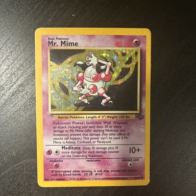 Mr. Mine Holo Rare Jungle Set 1999 WOTC Pokémon TCG 6/64 Unlimited LP