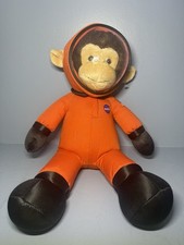Smithsonian Institution NASA Orange Astronaut Monkey Plush