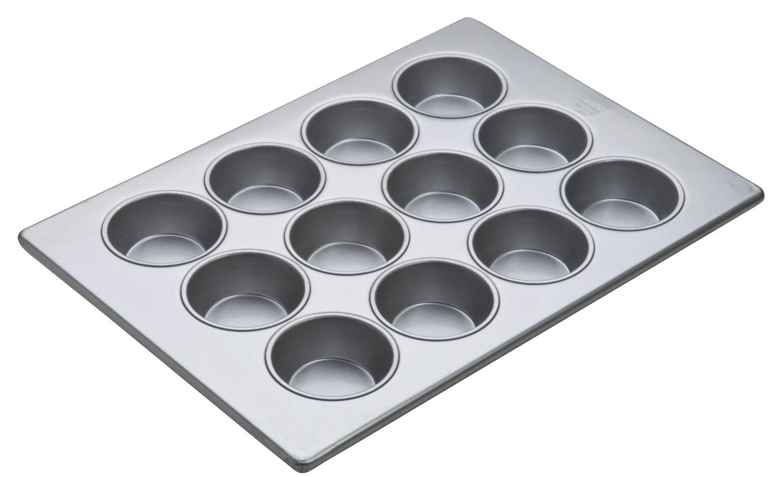 Commercial Bakeware Large Muffin Pan, 12-Cup 12-Cup,