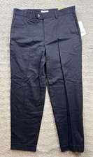 Goodfellow Co Pants Mens 32x30 Navy Blue Extended Tab Slim Fit Dress Trousers