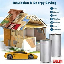 10mm Closed Cell Foam Insulation Roll Heat Sound Proofing 10m Caravan Van Camper
