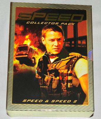 #ad Like New Speed COLLECTOR PACK Speed 1 amp; 2 DVD SET 2002 KEANU REAVES Thriller $19.99