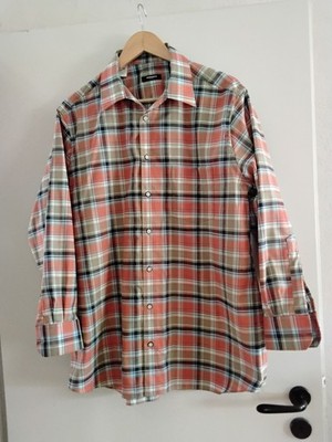 Walbusch Hemd Herren Gr.41/42 Comfort fit Verkürzt 100% Baumwolle