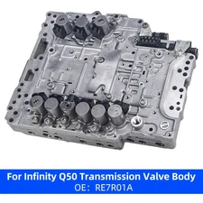 For 2014 2015 Infinity Q50 3.7L Valve Body w/ Solenoids OEM 31705-X132B RE7R01A