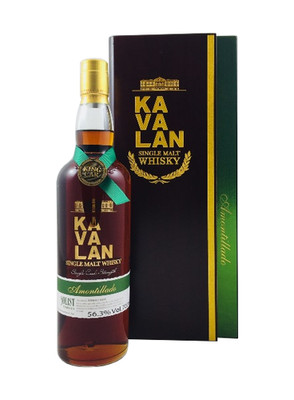 (484,64 /l) Kavalan Solist Amontillado Single Malt Whisky 56,3% 0,7l Flasche
