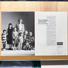 1991 Lands End Jane McAndrew Good Kids Clothing 2 Page Vintage Print Ad Art