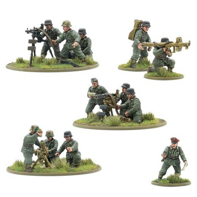 German Heavy Weapons Platoon - Warlord Games 28mm