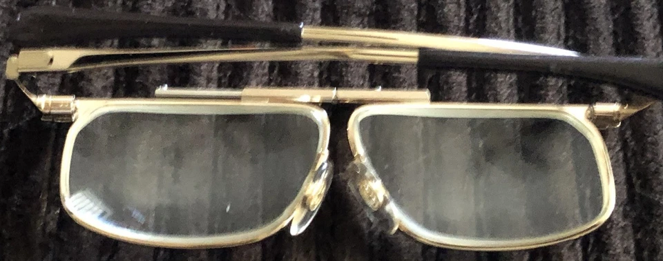 Vintage KANDA Gold Adjustable Lens Eyeglasses( Frame Only) #FS-003-100 - Image 4 of 4
