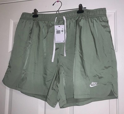 Nike Sportswear Woven Flow Shorts Green Mens 4XL