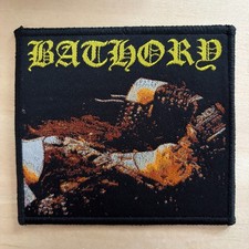 BATHORY - Woven Sew On Patch Black Metal