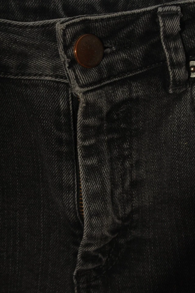 ASOS Vaquero de talle alto Mujeres Vaquero Talla EU 36 negro look casual - Imagen 4 de 4