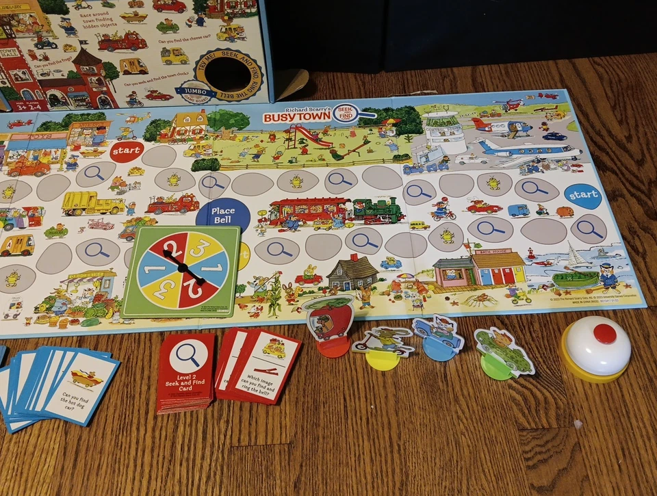 Richard Scarry's Busytown Seek & Find Game, Based on Early Reader Books Complete - Image 3 of 4