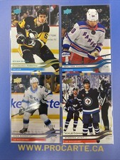 2025-26 UD SERIES 2. 4 CARTES MIXTE DELUXE/250+UD EXCLUSIVE100 Kyle Connor 9