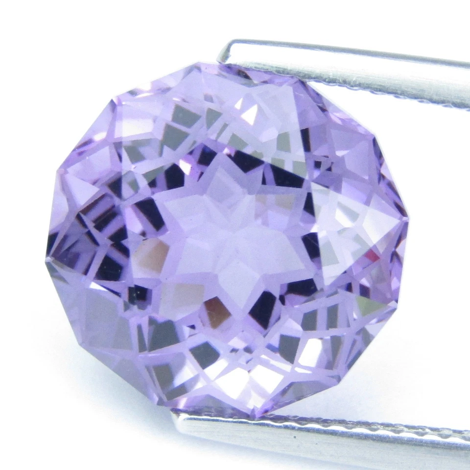 Piedra preciosa suelta 100 % amatista natural genuina de 7,69 quilates Foto 2 de 4