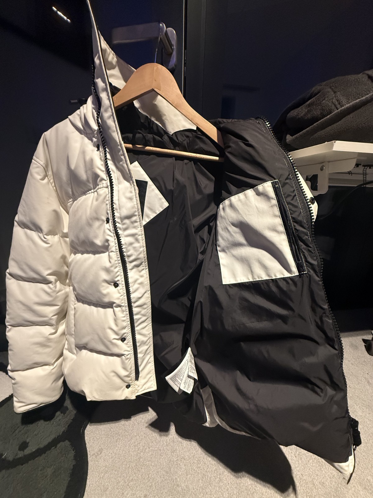 Canada Goose Macmillan Men's White Parka Red Label Size L image 8