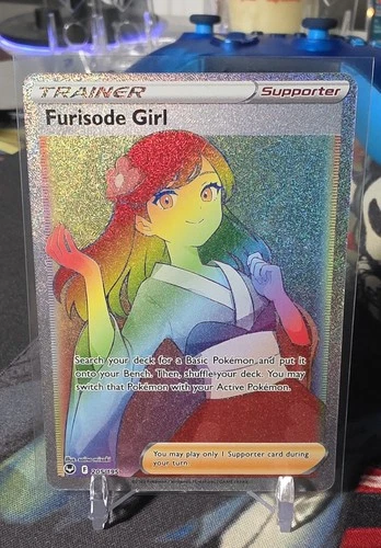 Furisode Girl (Secret) 205/195 Swsh12: Sword & Shield - Silver Tempest Holo