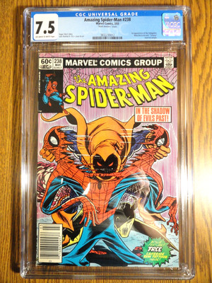 Amazing Spider-man #238 Selten Mark Jewelers Newsstand CGC 7.5 1. Hobgoblin