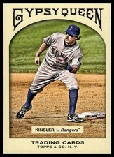 Ian Kinsler 2011 Topps Gypsy Queen #33 Rangers MLB READ FREE SHIP AutographDen