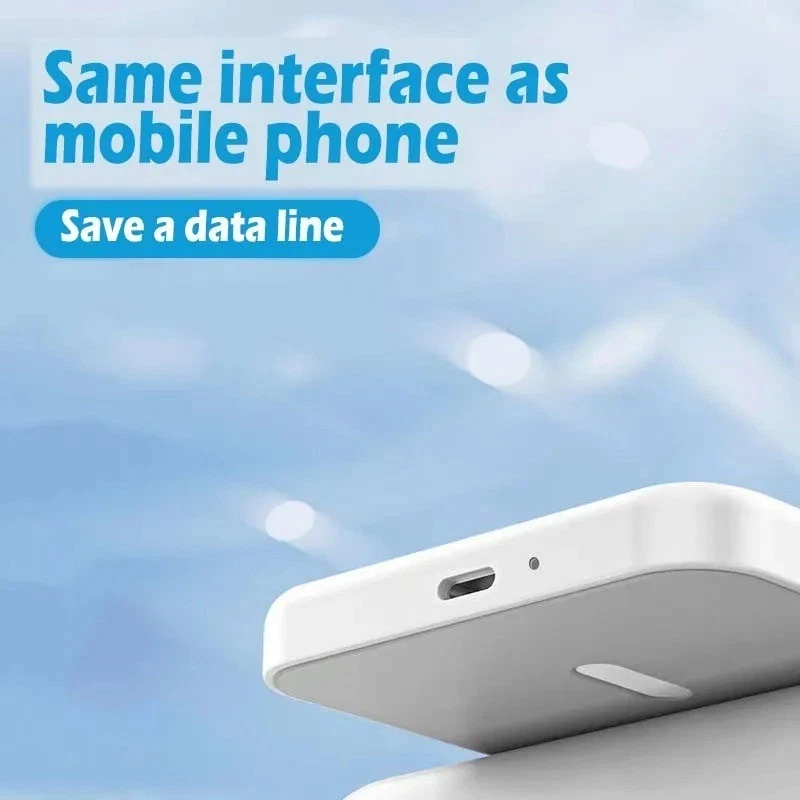 Slim 5000/10000mAh MagSafe Power Bank USB-C Wireless Charger for iPhone 11-15 - Image 2 of 4