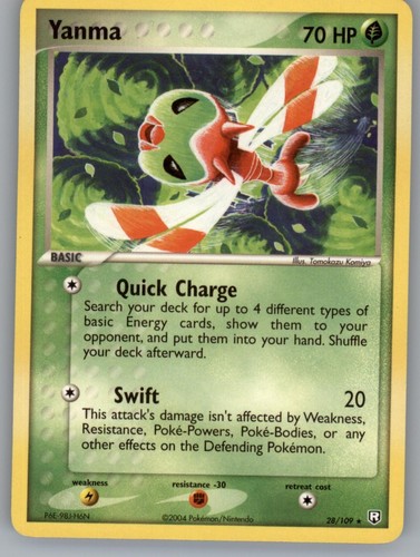 Yanma 28/109 R Team Rocket Returns Pokemon NM/M