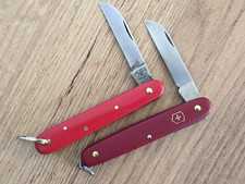 2x Vintage Taschenmesser Victorinox Swiss, Hugo Köller Solingen Gartenschneider