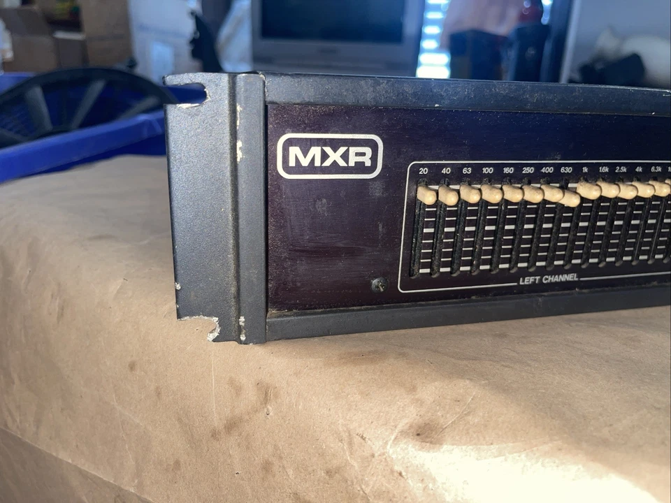 Ecualizador de ecualizador MXR estéreo quince doble 15 bandas, modelo 127 - sin probar Foto 2 de 4