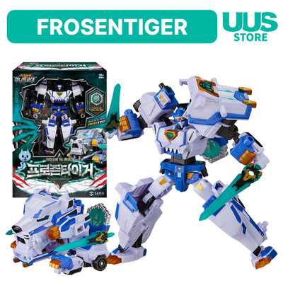 Miniforce Dinoid Warrior FROZEN TIGER Transforming Robot Toy SAMG