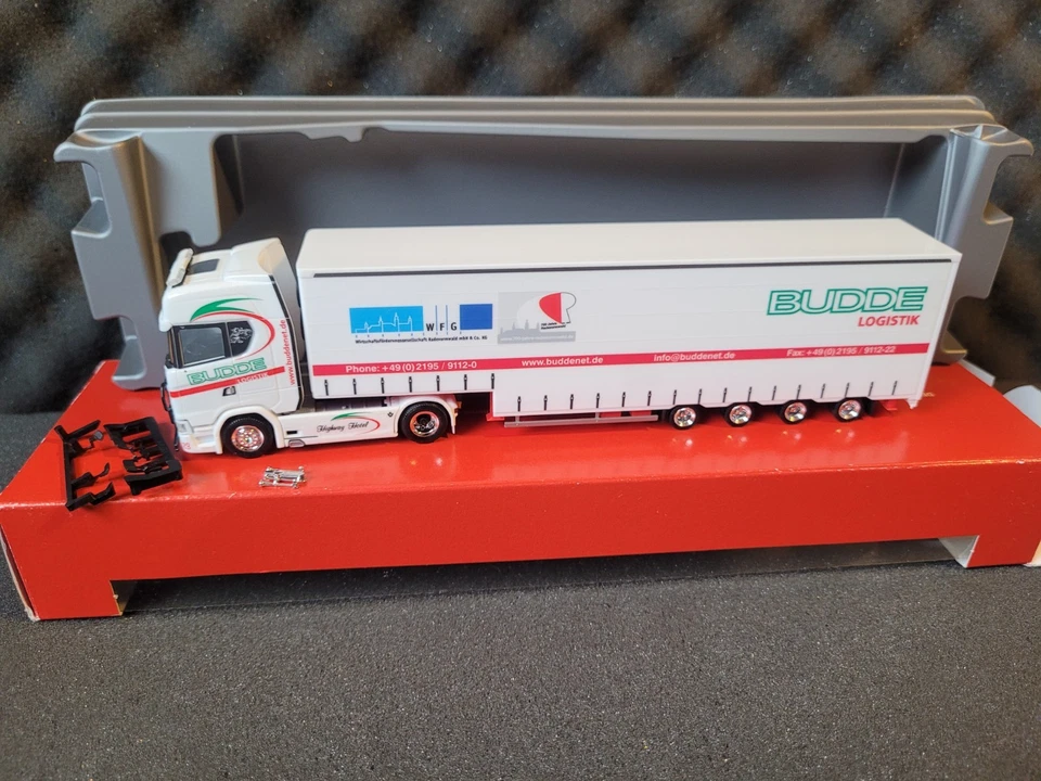 Scania CS 20 BLS Budde Spedition &Logistik 42477  Radevormwald Meusburger 314374 - Bild 2 von 4