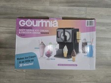 Máquina automática de helados y bebidas congeladas Gourmia de 2 cuartos de galón NUEVA caja abierta