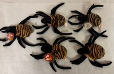 TY Beanie Baby - SPINNER the Spider- X5