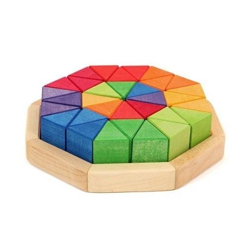 Juego de construcción Grimm'S forma octágona mediana mosaico bloque rompecabezas 32 jp Foto 2 de 2