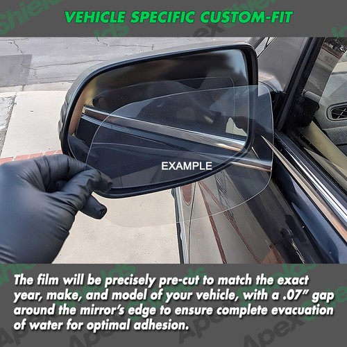 Kit de tinte superpuesto de vidrio espejo retrovisor lateral antirreflejo para BMW 535d 2014-2016 - Imagen 2 de 7