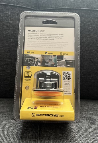 SCOSCHE MAGIC MOUNT Car Cell Phone Tablet Gps Cradle Mobile Device Holder Magnet - Picture 2 of 2