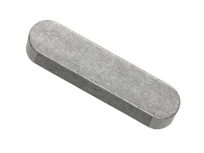 Machine Key M12 x 8 x 100 Form A C45K Undersize (10 Pieces)
