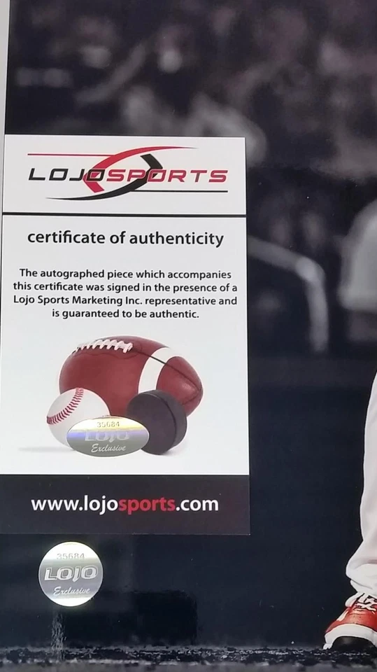 FOTO METÁLICA FIRMADA POR STEPHEN PISCOTTY CARDENALES DE SAN LUIS 16x20 certificado de autenticidad 684 Foto 2 de 2