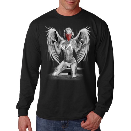 Marilyn Monroe Angel Wings Gangster 