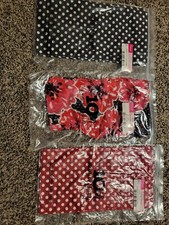 Thirty One Scarf New In Original Packaging Swiss Dot, Black Polka Dot, Red Polka