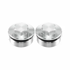 Aluminium Fork Tube Caps Bolts For Kawasaki ER650 ER-6N Z750S EX650 Ninja650