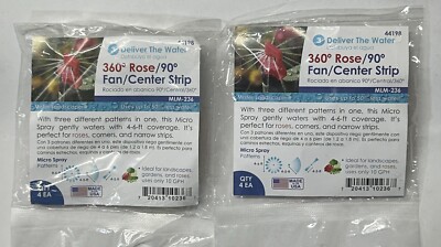 (2) Mister Landscaper 360° Rose / 90° Fan / Center Strip MLM-236 44198 Micro