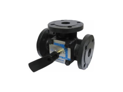 Logafix 3-Wege-Mischer PN6, 3 F 32, GG DN32, System ESBE Kvs 28