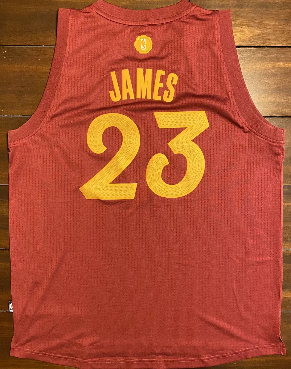 LeBron James Cleveland Cavaliers adidas Christmas Day Swingman Jersey -  Burgundy