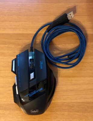 DLAND ZELOTES T80 OPTISCHE MAUS, 7200 DPI, MIT 7 TASTEN, HINTERGRUNDBELEUCHTUNG