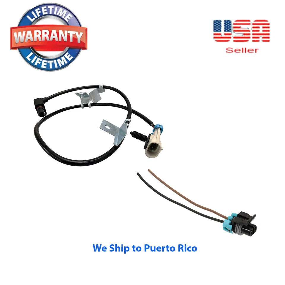 Sensor de velocidad ABS delantero izquierdo derecho para Chevrolet Silverado 1500 2500+ CONECTORES Foto 2 de 4