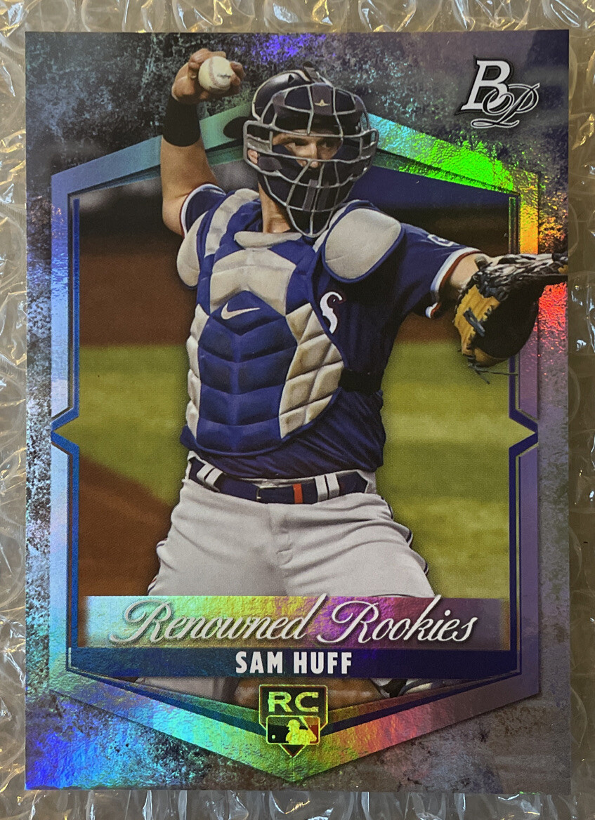 2021 Bowman Platinum #RR-15 Sam Huff RENOWNED ROOKIES RC
