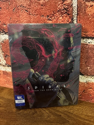 SPIRAL (From The Book Of SAW) Steelbook 4K UHD+Blu-Ray+Digital. Sealed!