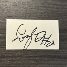 Draymond Green Golden State Warriors MSU AUTO Autograph Signed Index Card